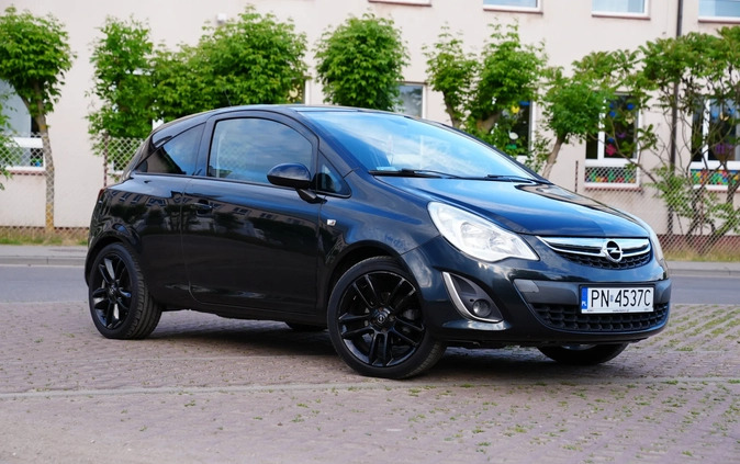 Opel Corsa cena 15498 przebieg: 205500, rok produkcji 2012 z Konin małe 277